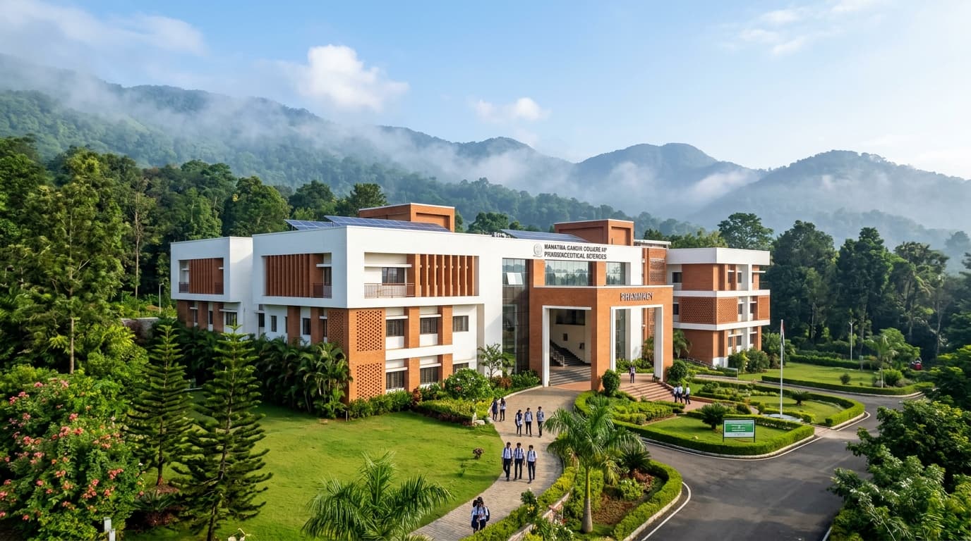 Serene, green, undisturbed learning environment in Malwadi-Kotoli